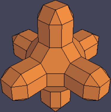 Doo-Sabin subdivision surface.